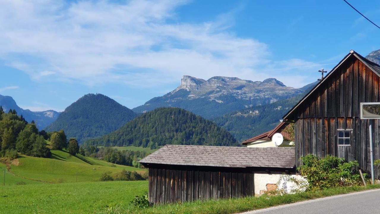 Apartman Tauplitz Skiing, Hiking, Bike, Cross Country - Haus Sandlweber Obersdorf Eksteriør bilde