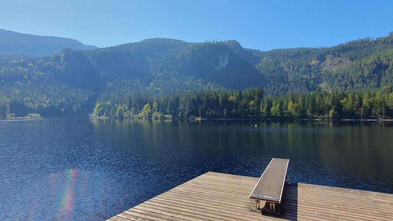 Apartman Tauplitz Skiing, Hiking, Bike, Cross Country - Haus Sandlweber Obersdorf Eksteriør bilde