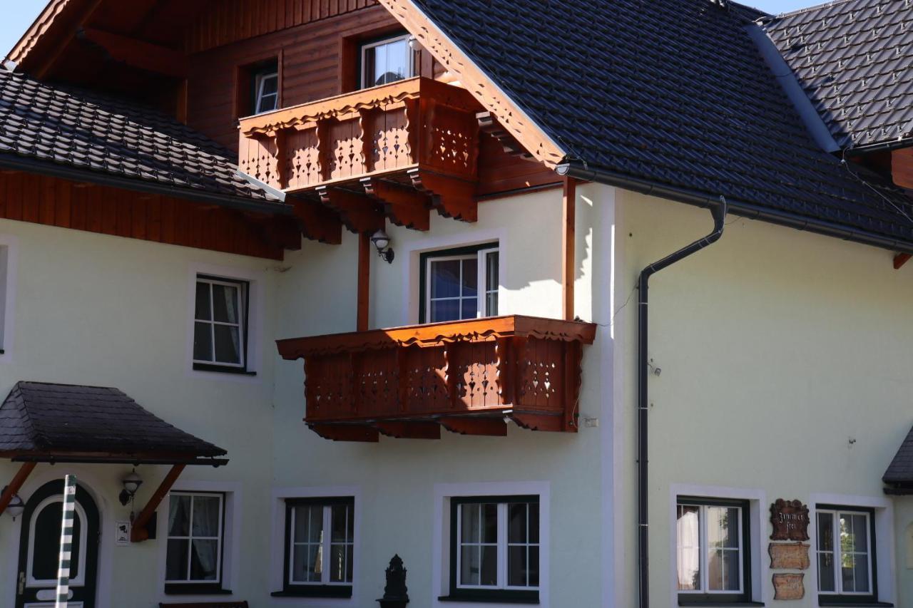 Apartman Tauplitz Skiing, Hiking, Bike, Cross Country - Haus Sandlweber Obersdorf Eksteriør bilde