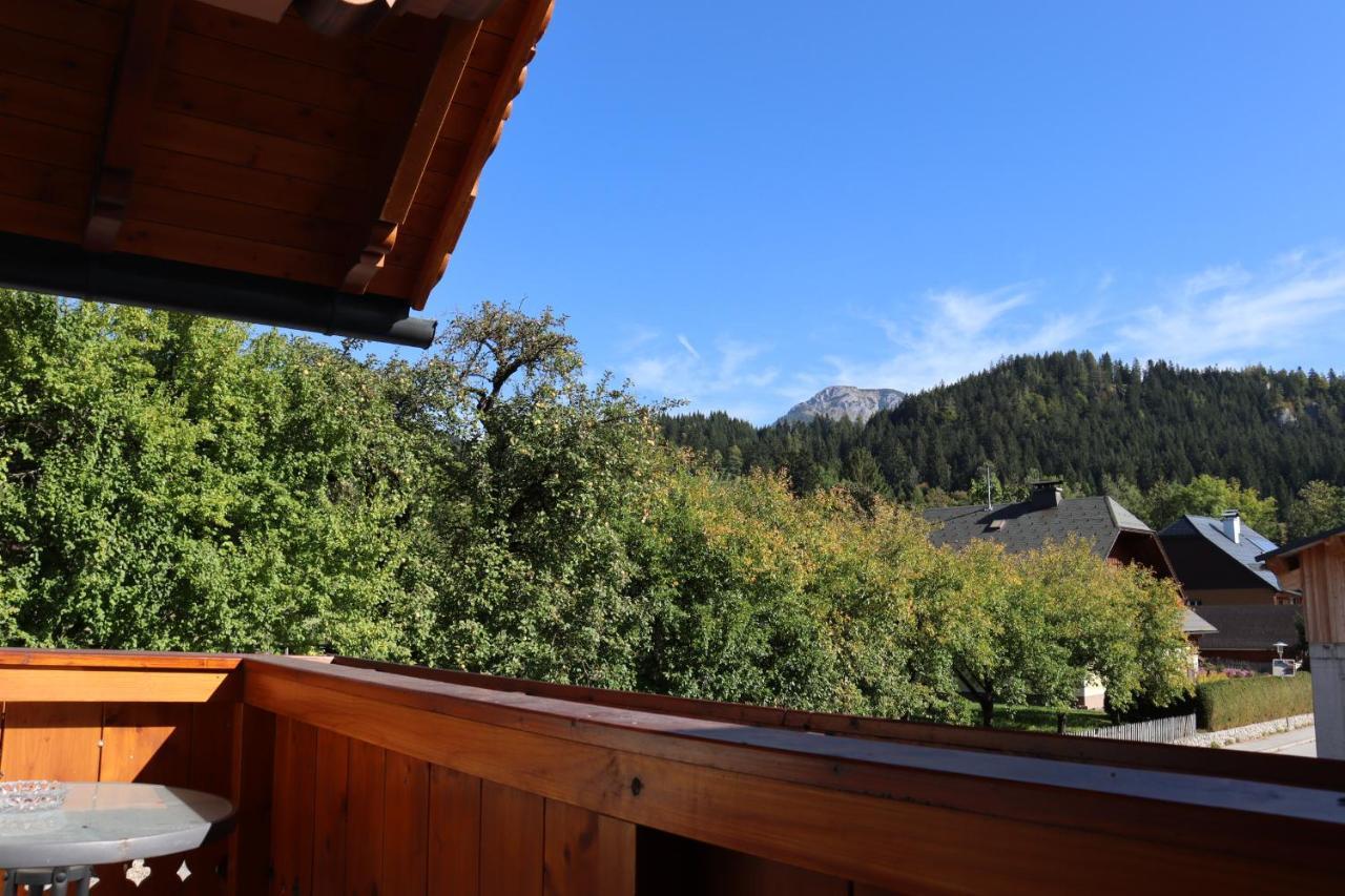 Apartman Tauplitz Skiing, Hiking, Bike, Cross Country - Haus Sandlweber Obersdorf Eksteriør bilde